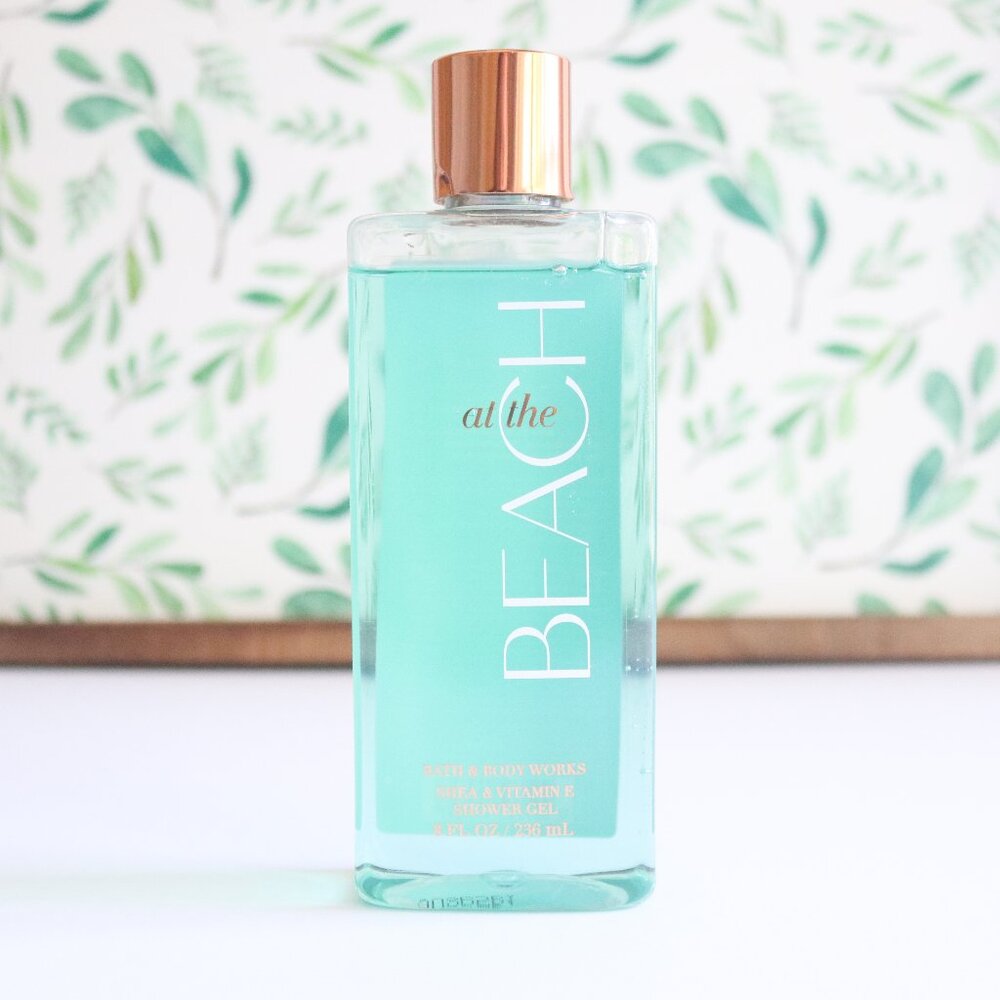 BBW | At the Beach Shower Gel Shea & Vitamin E Summer Body Wash NWT | 8 fl oz